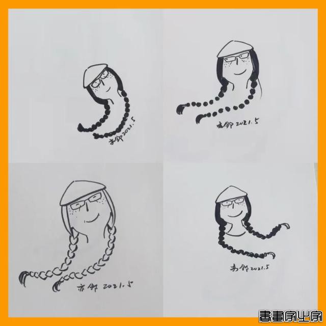 「首发」每天画一幅，300多幅插画，为患阿尔茨海默病的妈妈备份记忆-9.jpg