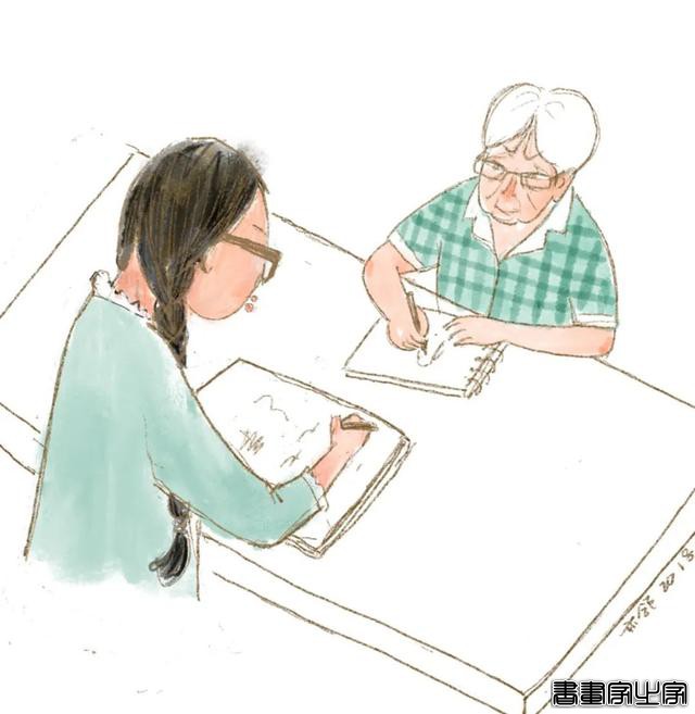 「首发」每天画一幅，300多幅插画，为患阿尔茨海默病的妈妈备份记忆-20.jpg