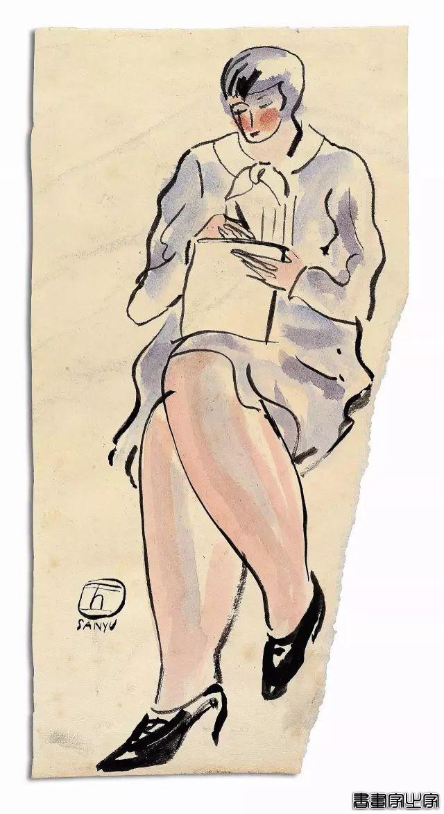 插画丨1.98亿一幅画，画上只有两条腿，他的画为啥这么贵？-25.jpg