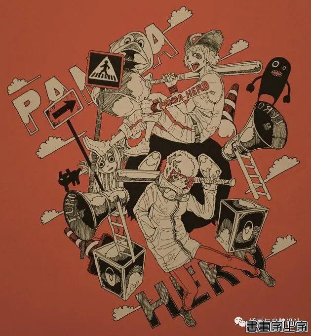 插画丨日式和风派幻想主义，用鲜艳的色彩演绎炸裂的鬼怪奇幻之旅-8.jpg