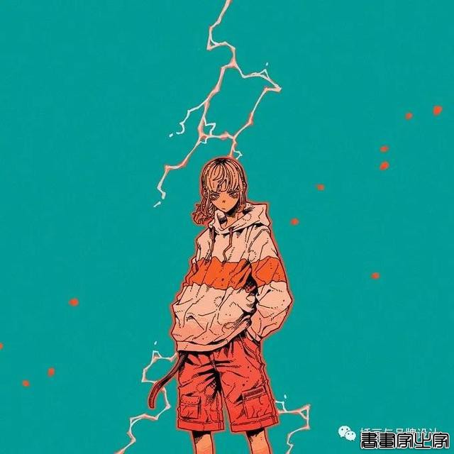 插画丨日式和风派幻想主义，用鲜艳的色彩演绎炸裂的鬼怪奇幻之旅-16.jpg