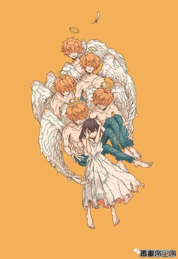 插画丨日式和风派幻想主义，用鲜艳的色彩演绎炸裂的鬼怪奇幻之旅-23.jpg