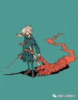 插画丨日式和风派幻想主义，用鲜艳的色彩演绎炸裂的鬼怪奇幻之旅-33.jpg