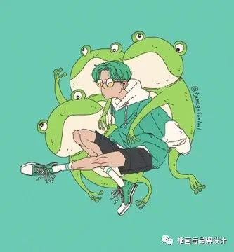 插画丨日式和风派幻想主义，用鲜艳的色彩演绎炸裂的鬼怪奇幻之旅-57.jpg