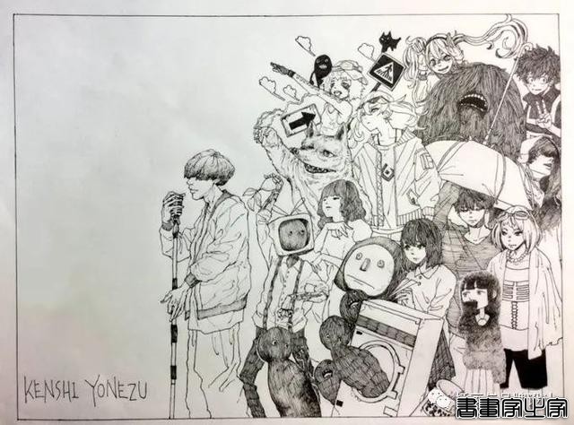 插画丨日式和风派幻想主义，用鲜艳的色彩演绎炸裂的鬼怪奇幻之旅-65.jpg