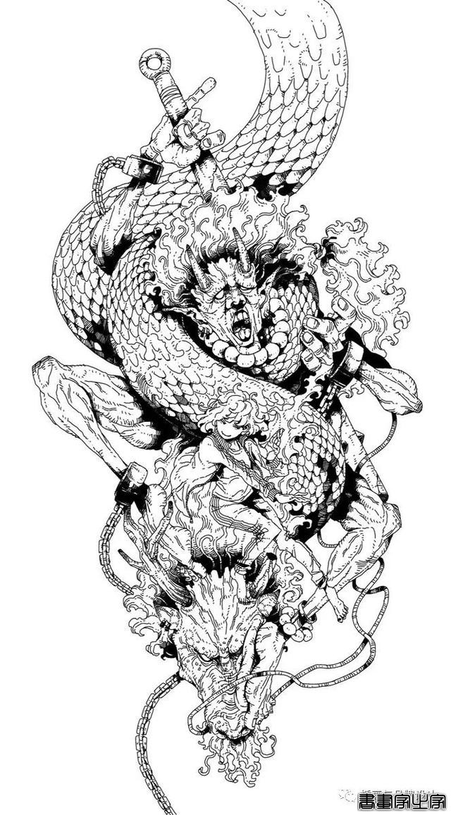 插画丨日式和风派幻想主义，用鲜艳的色彩演绎炸裂的鬼怪奇幻之旅-69.jpg