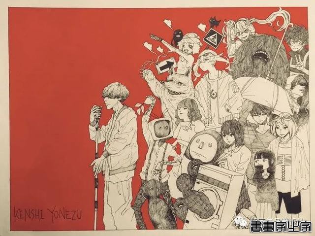 插画丨日式和风派幻想主义，用鲜艳的色彩演绎炸裂的鬼怪奇幻之旅-66.jpg