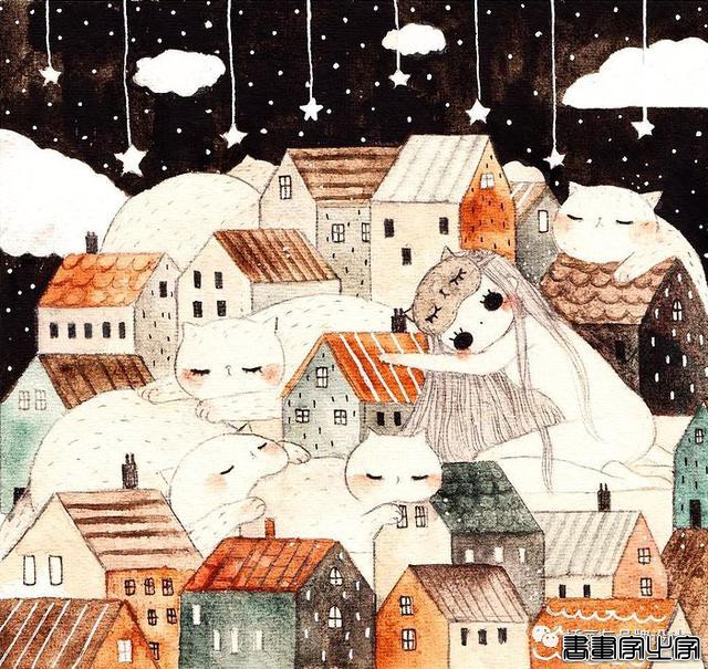 手绘丨集可爱、奇幻、惊悚于一身的童话风插画，超级治愈-11.jpg