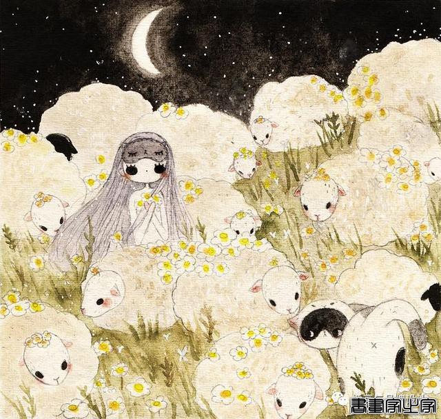 手绘丨集可爱、奇幻、惊悚于一身的童话风插画，超级治愈-12.jpg