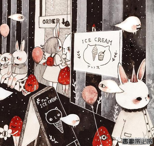 手绘丨集可爱、奇幻、惊悚于一身的童话风插画，超级治愈-13.jpg