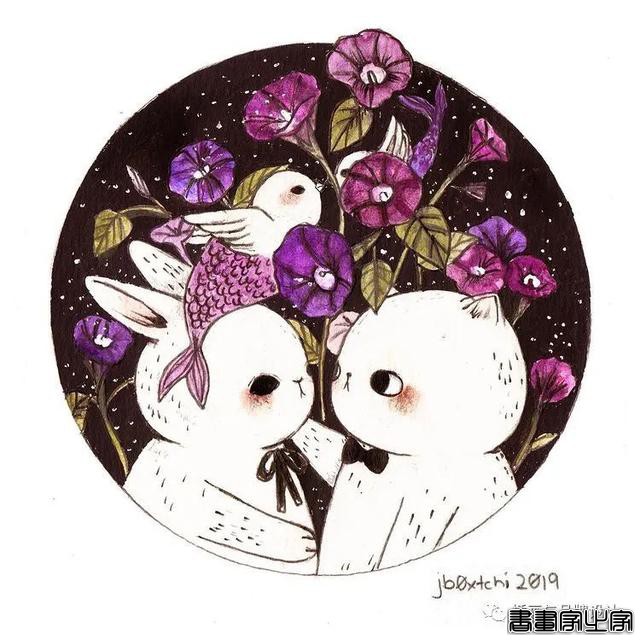 手绘丨集可爱、奇幻、惊悚于一身的童话风插画，超级治愈-28.jpg