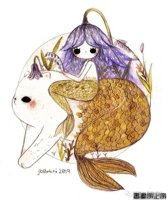 手绘丨集可爱、奇幻、惊悚于一身的童话风插画，超级治愈-29.jpg