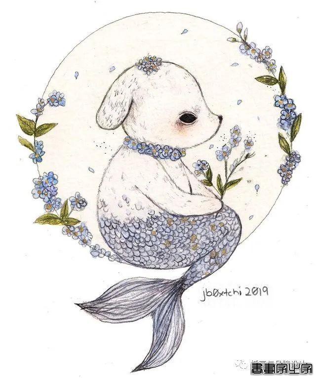 手绘丨集可爱、奇幻、惊悚于一身的童话风插画，超级治愈-27.jpg