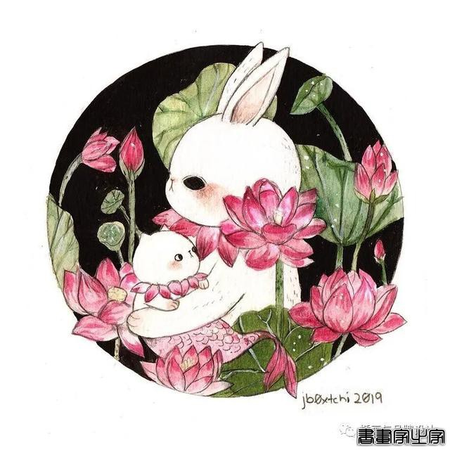 手绘丨集可爱、奇幻、惊悚于一身的童话风插画，超级治愈-31.jpg