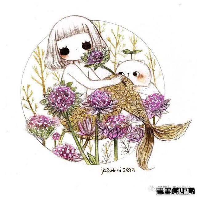 手绘丨集可爱、奇幻、惊悚于一身的童话风插画，超级治愈-32.jpg
