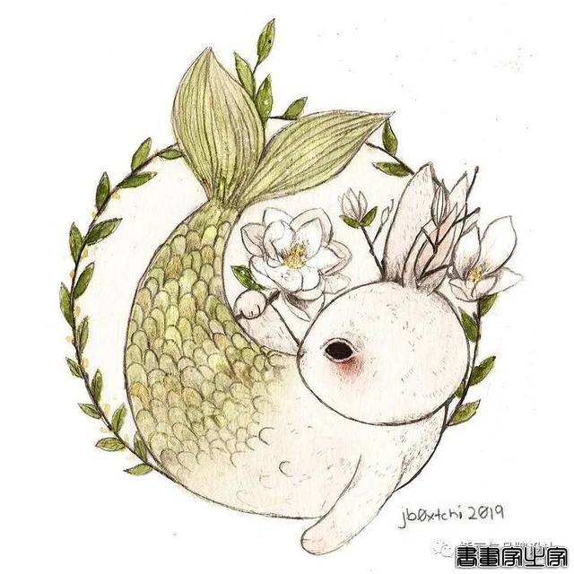 手绘丨集可爱、奇幻、惊悚于一身的童话风插画，超级治愈-30.jpg
