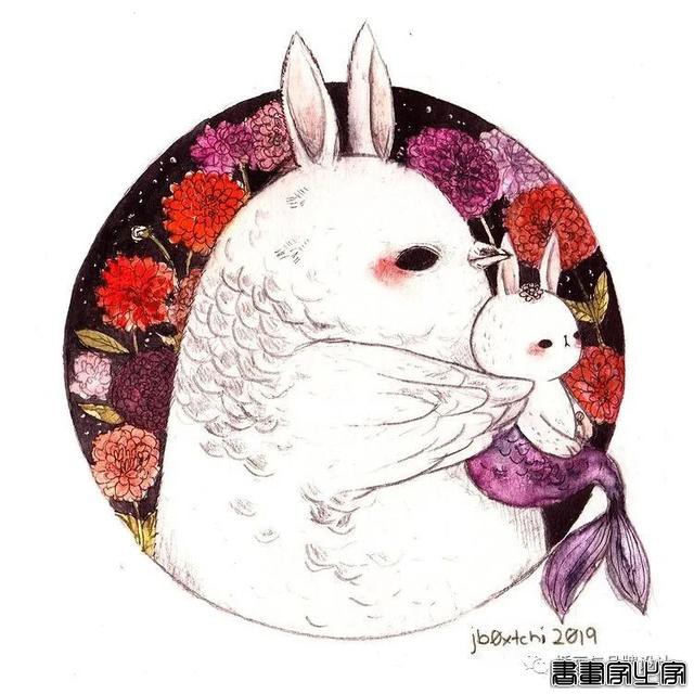 手绘丨集可爱、奇幻、惊悚于一身的童话风插画，超级治愈-33.jpg