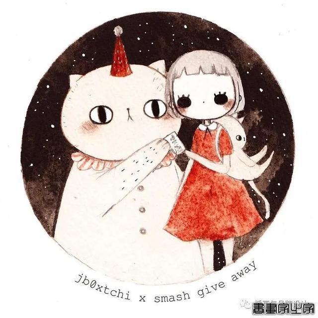 手绘丨集可爱、奇幻、惊悚于一身的童话风插画，超级治愈-34.jpg