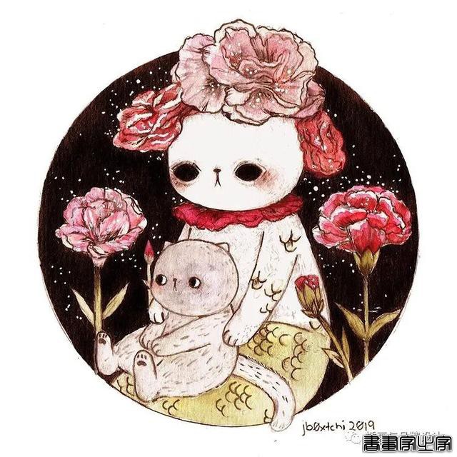手绘丨集可爱、奇幻、惊悚于一身的童话风插画，超级治愈-38.jpg