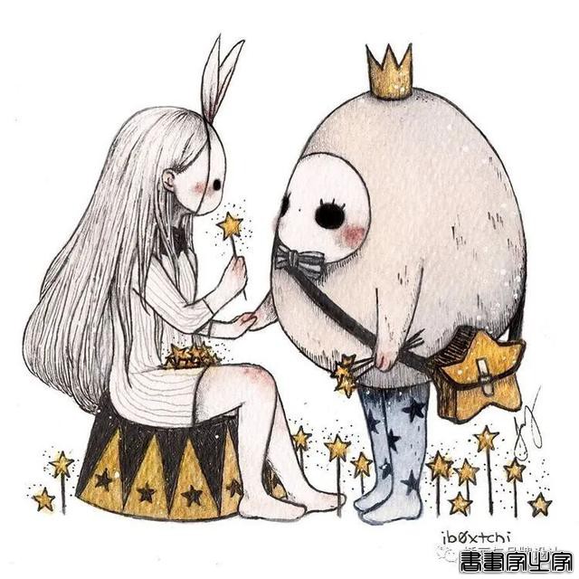手绘丨集可爱、奇幻、惊悚于一身的童话风插画，超级治愈-49.jpg