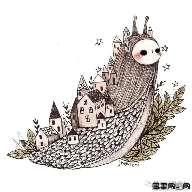 手绘丨集可爱、奇幻、惊悚于一身的童话风插画，超级治愈-52.jpg