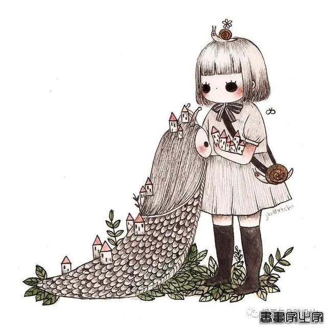 手绘丨集可爱、奇幻、惊悚于一身的童话风插画，超级治愈-53.jpg