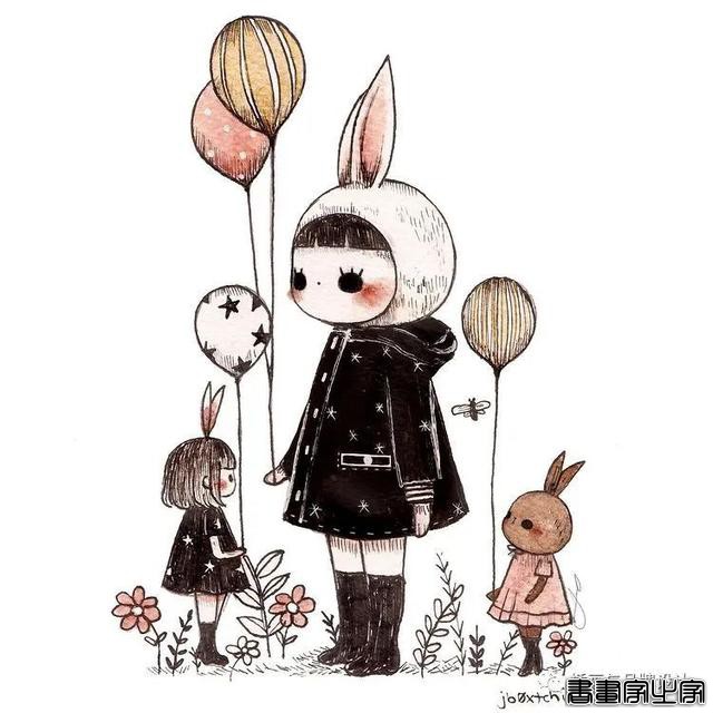 手绘丨集可爱、奇幻、惊悚于一身的童话风插画，超级治愈-51.jpg
