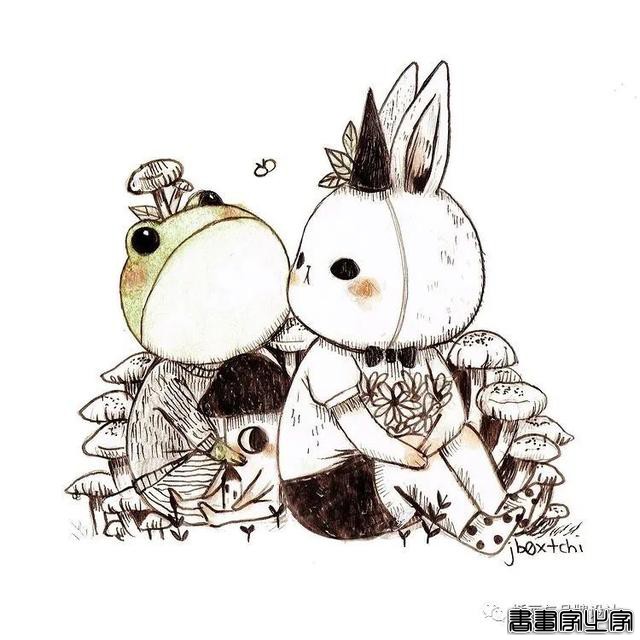 手绘丨集可爱、奇幻、惊悚于一身的童话风插画，超级治愈-57.jpg