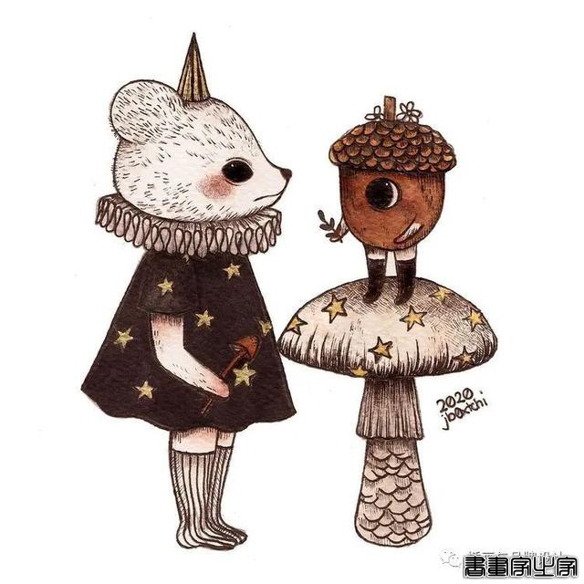 手绘丨集可爱、奇幻、惊悚于一身的童话风插画，超级治愈-64.jpg