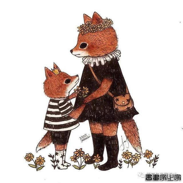 手绘丨集可爱、奇幻、惊悚于一身的童话风插画，超级治愈-69.jpg