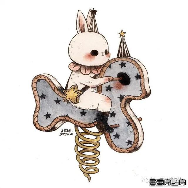 手绘丨集可爱、奇幻、惊悚于一身的童话风插画，超级治愈-73.jpg
