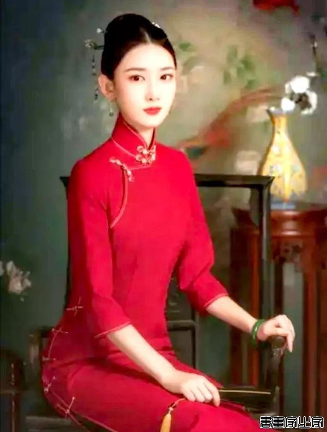 当代国画家徐鹤照片民国风情插画集锦-13.jpg