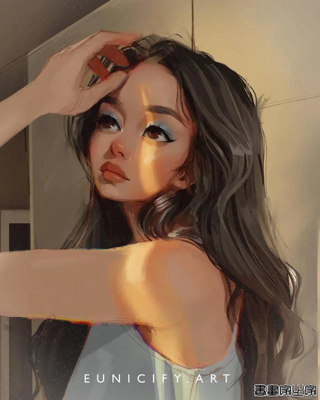 自由自信的女孩，来自插画师Eunice Adeyi-8.jpg