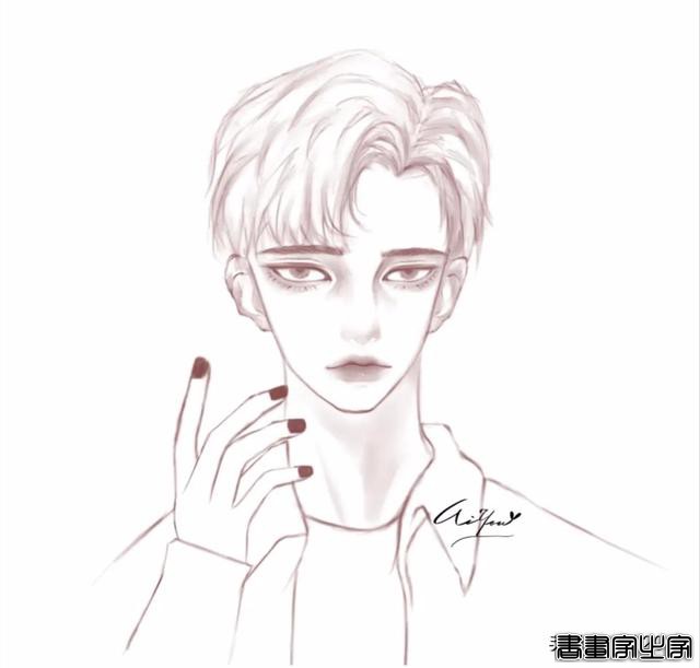 插画｜附线稿｜陪你直到世界的尽头昼夜-4.jpg