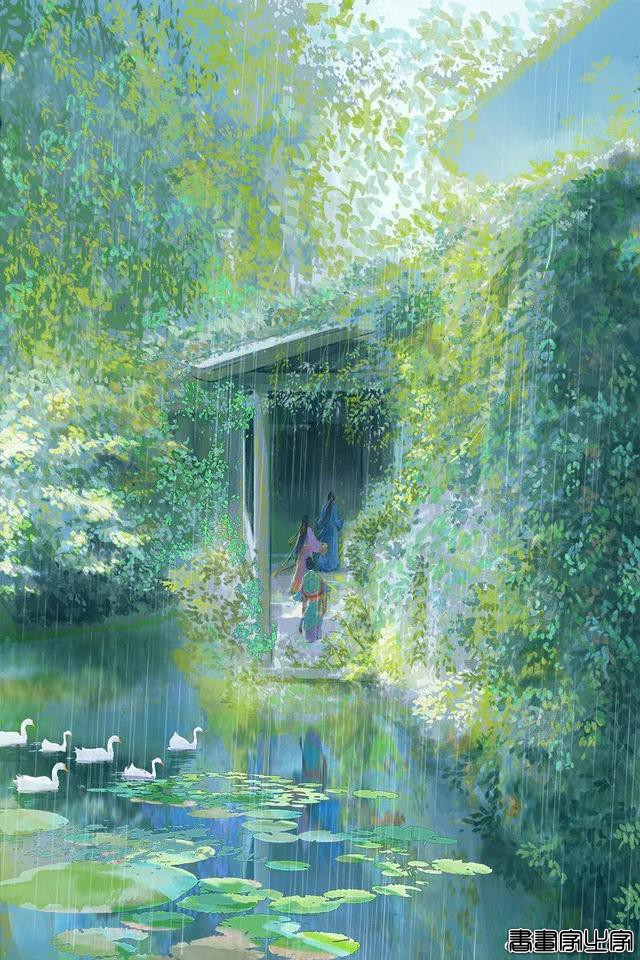 感受一组清新飘逸的古风画，来自插画师@RedMatcha-4.jpg
