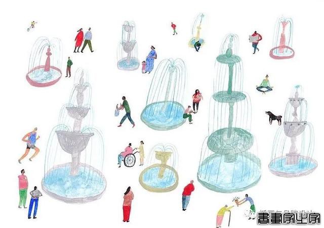 手绘丨酷爱旅行的伦敦插画师，用简单线条和舒服的色彩，带给人温暖治愈的感觉-46.jpg