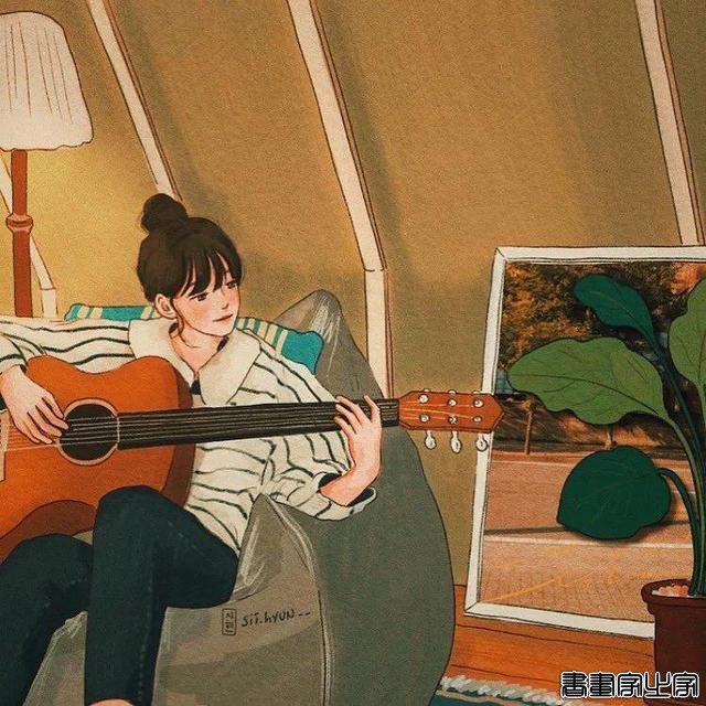 一个人的生活，安静而从容。来自插画师 ????-6.jpg