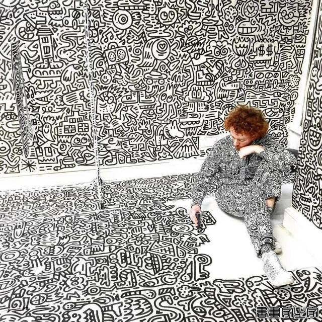 插画丨Mr Doodle：不放过任何空白的涂鸦天才-12.jpg