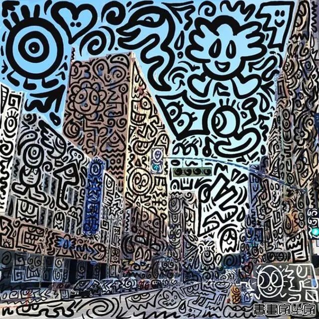 插画丨Mr Doodle：不放过任何空白的涂鸦天才-25.jpg