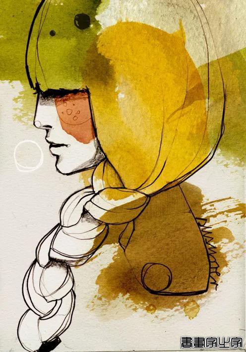 德国插画师Ekaterina Koroleva与她的时尚插画-13.jpg