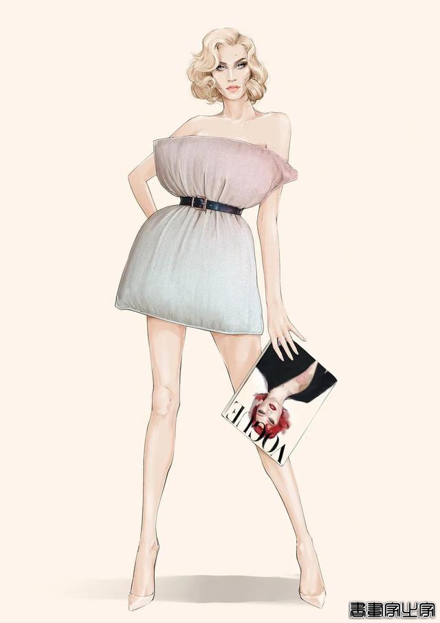 太美了！新加坡插画师Alex Tang的时尚插画如大片一般-17.jpg