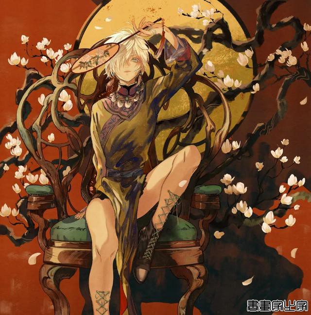 插画师｜壺也ティアさ/漫系，可爱甜美，浮世绘暗色调｜插画分享-5.jpg