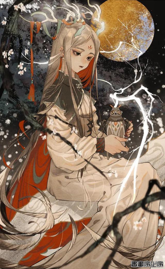 插画师｜壺也ティアさ/漫系，可爱甜美，浮世绘暗色调｜插画分享-7.jpg