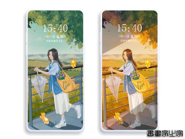 仙气飘飘的光影插画壁纸（二），美哭了-5.jpg