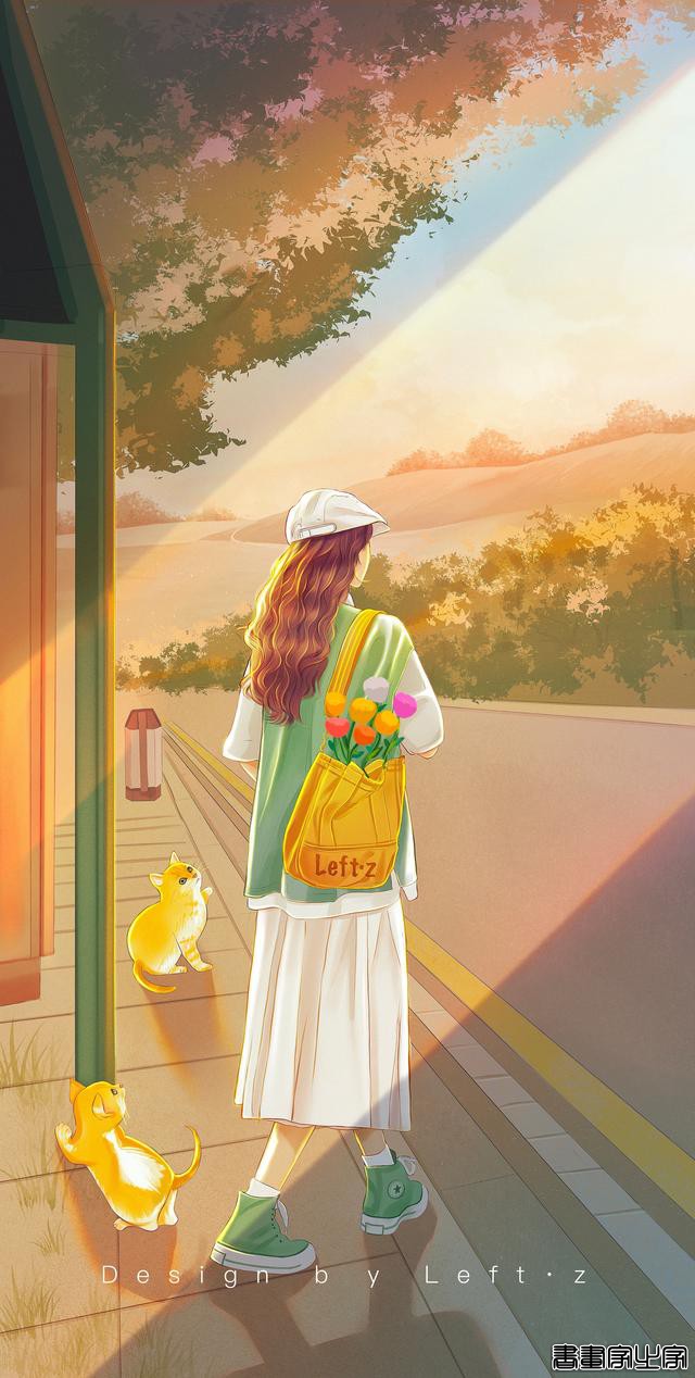 仙气飘飘的光影插画壁纸（二），美哭了-6.jpg