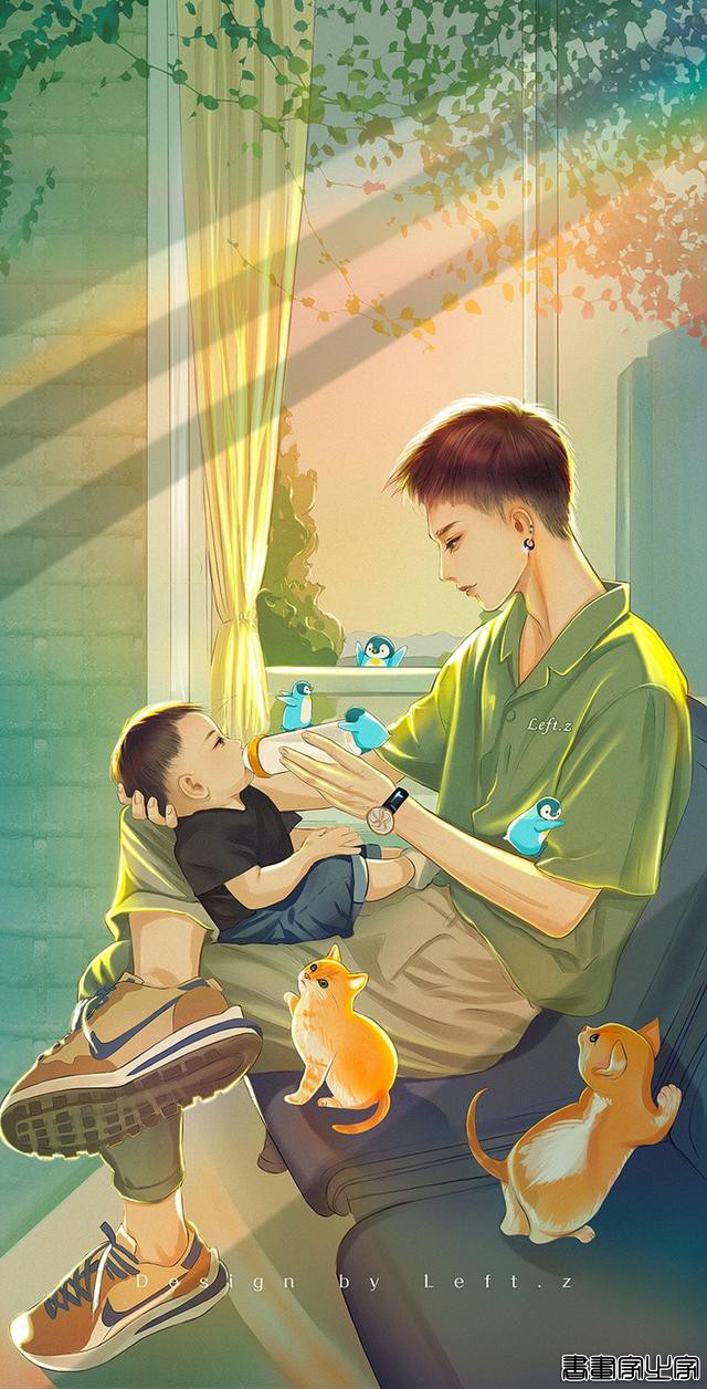 仙气飘飘的光影插画壁纸（二），美哭了-12.jpg
