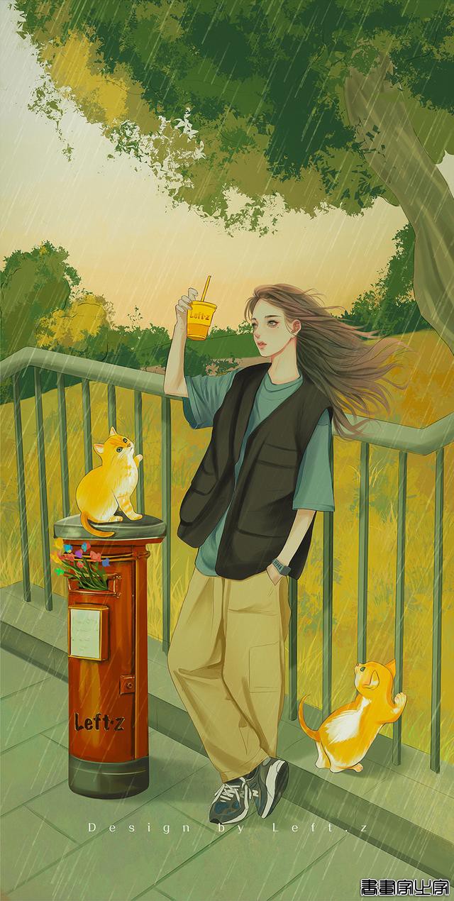 仙气飘飘的光影插画壁纸（二），美哭了-10.jpg