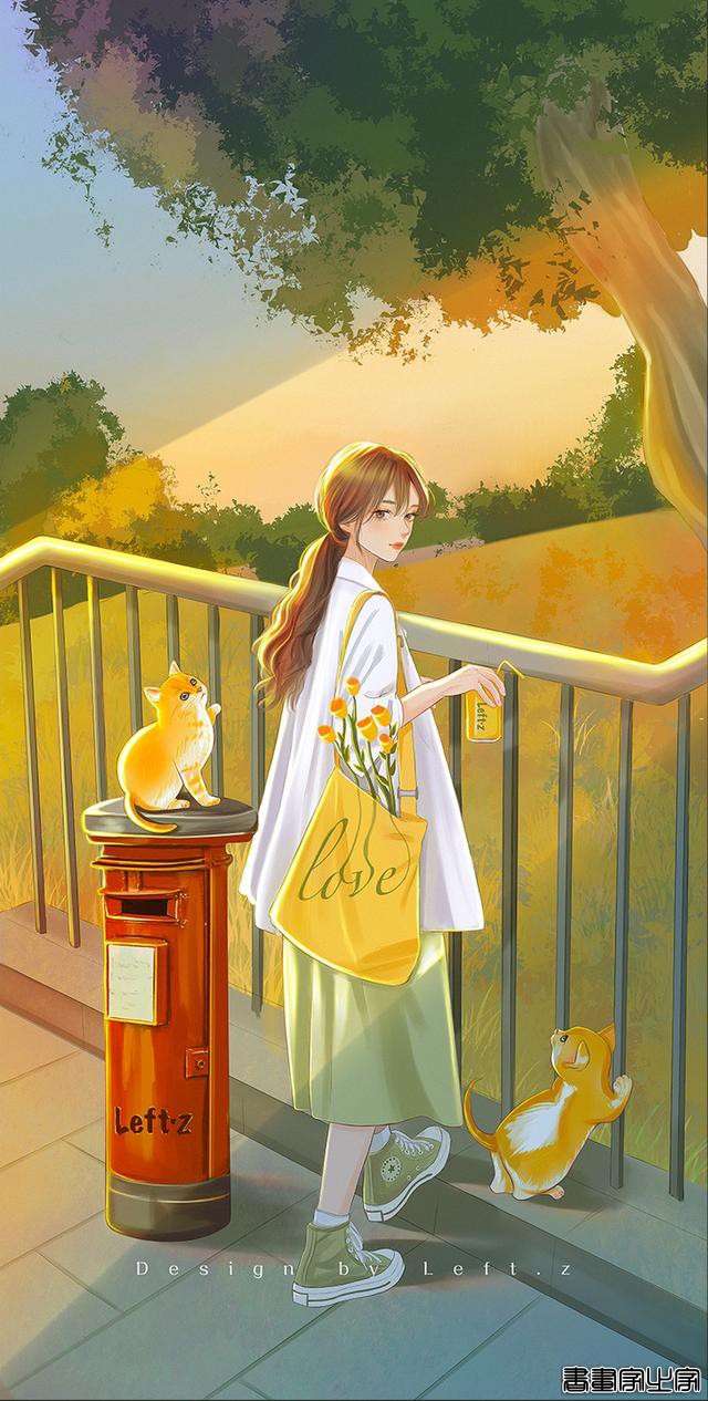 仙气飘飘的光影插画壁纸（二），美哭了-9.jpg
