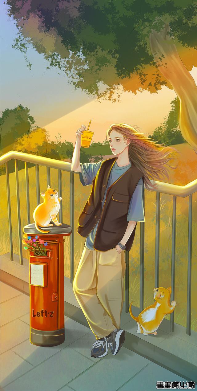 仙气飘飘的光影插画壁纸（二），美哭了-11.jpg