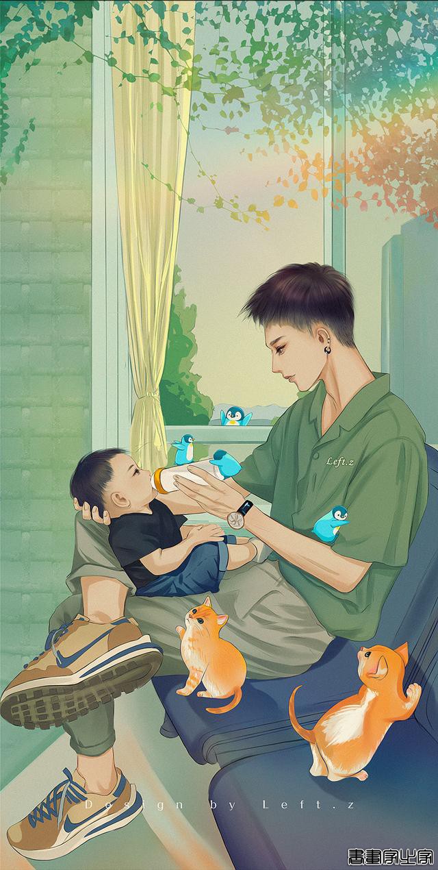 仙气飘飘的光影插画壁纸（二），美哭了-13.jpg